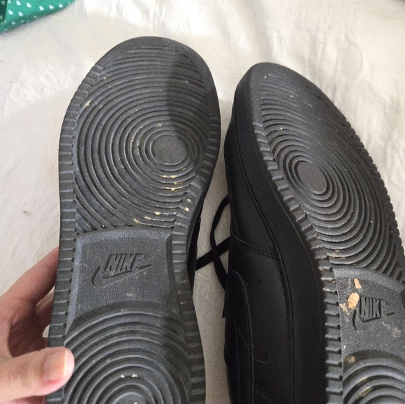 Nike COURT VISION LOW NN Men's All Black size 11 - Picture 5 of 6